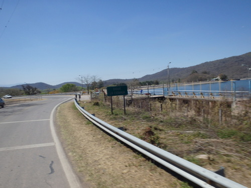 We arrived at Dique la Ci&eacute;nga on Ruta 9.